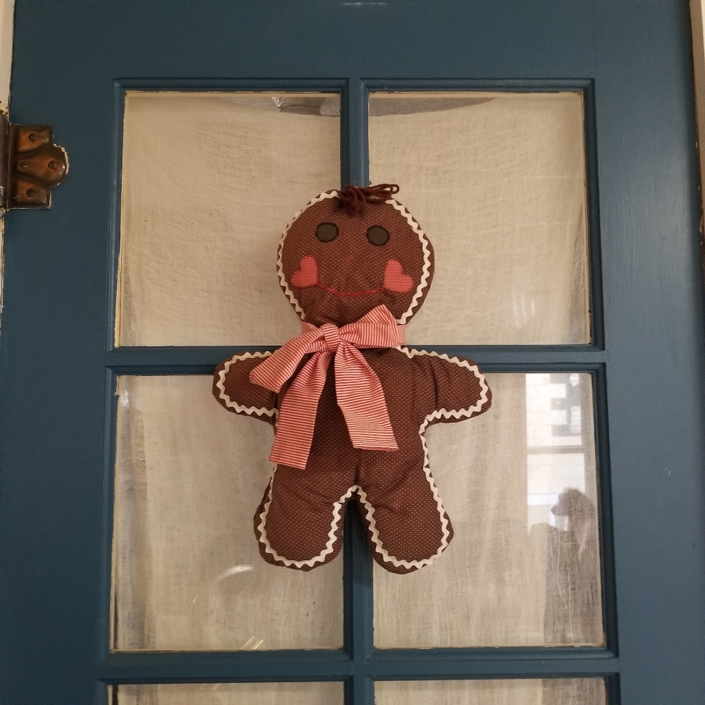 Handmade VTG GingerbreadMan plush